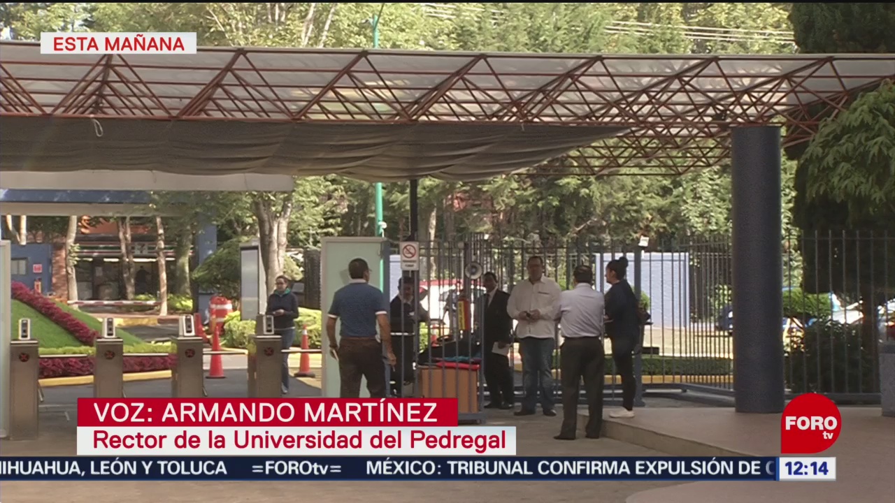 Rector de Universidad del Pedregal anuncia colaboración con CDMX por seguridad de estudiantes