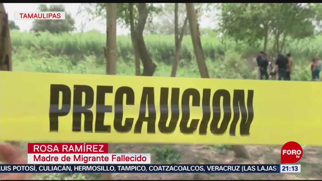 Foto: Cuerpos Migrantes Ahogados Río Bravo 26 Junio 2019