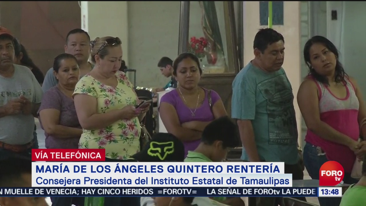 FOTO: Reportan jornada electoral en Tamaulipas sin incidentes, 2 Junio 2019