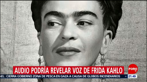 Foto: Audio Voz Frida Kahlo 12 Junio 2019