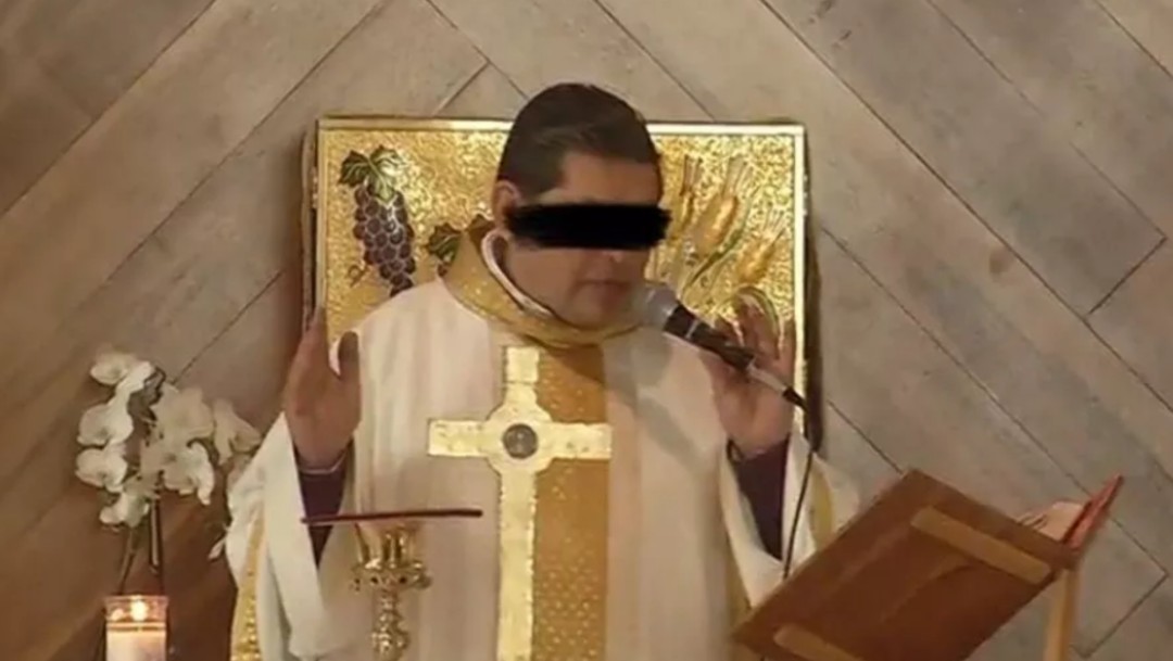 Foto: El sacerdote Francisco Javier Bautista, vinculado al homicidio de Leonardo Avendaño