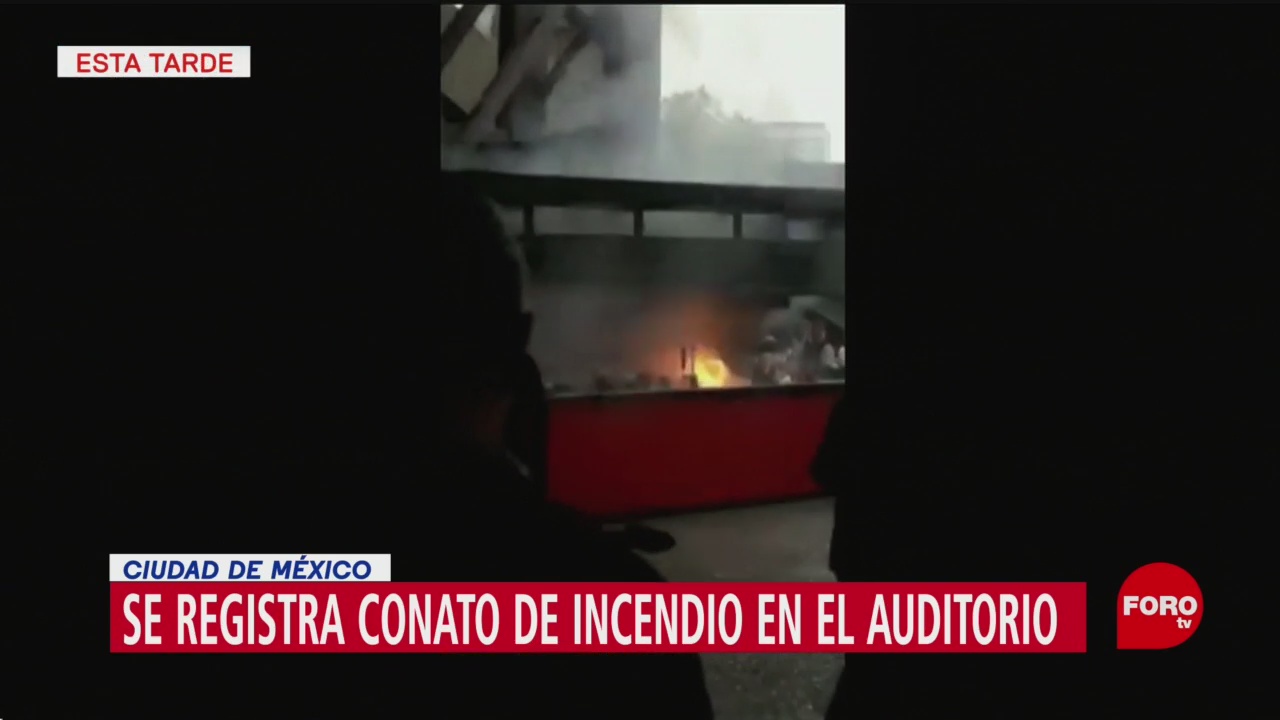 Foto: Incendia Auditorio Nacional 19 Junio 2019