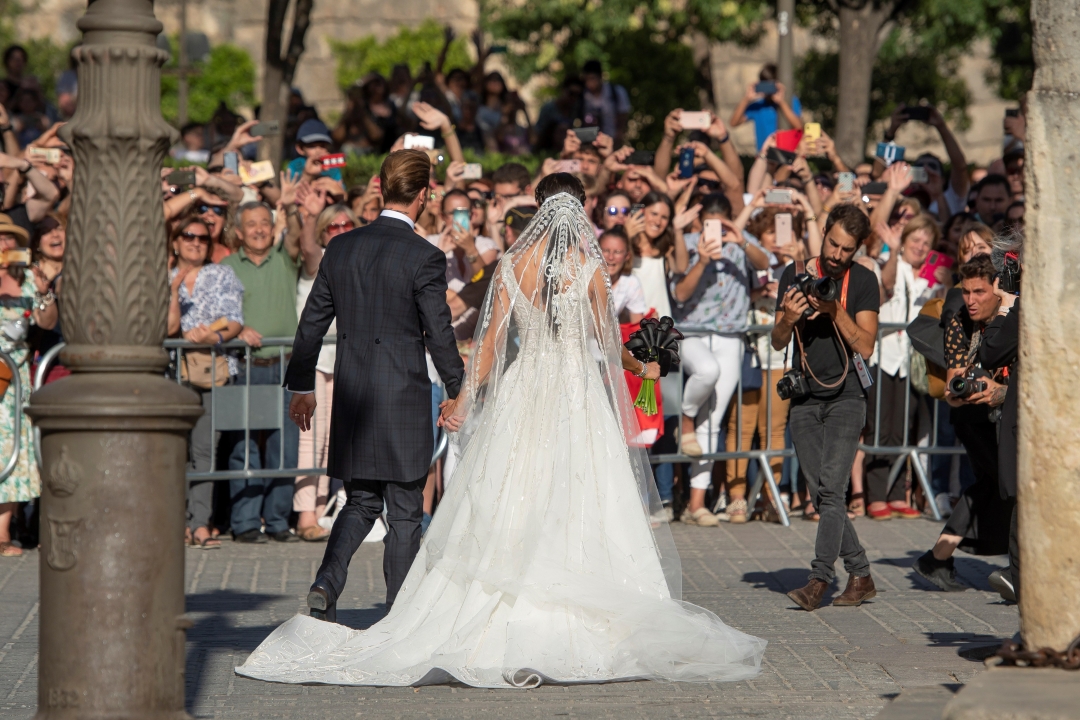 Foto: La presentadora Pilar Rubio y el futbolista Sergio Ramos se casaron este sábado, 15 junio 2019