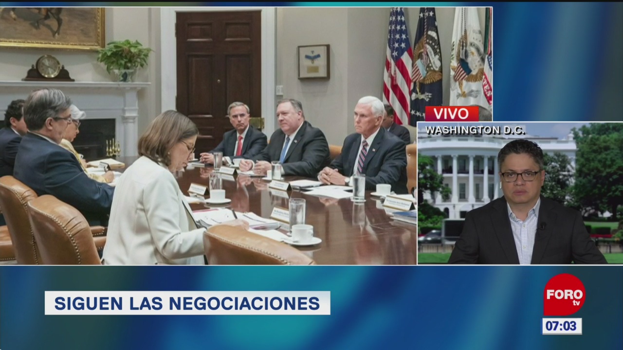 Siguen las negociaciones sobre aranceles de Estados Unidos a México