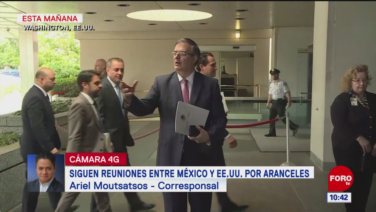 Siguen reuniones entre México y Estados Unidos para negociar sobre aranceles