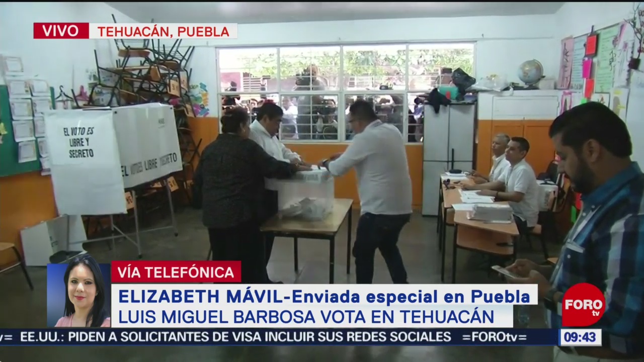 FOTO: Sin incidentes graves transcurren las elecciones en Puebla, 2 Junio 2019
