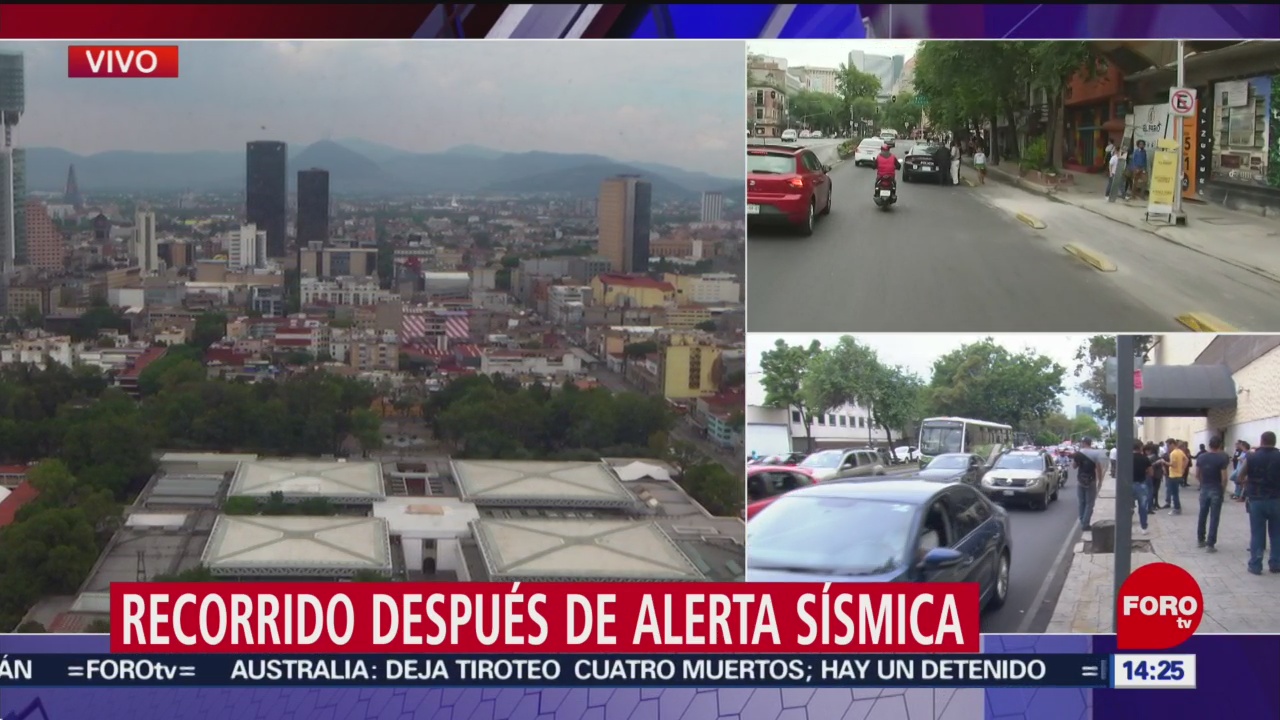 FOTO: Sismo con epicentro en Guerrero se percibió en CDMX