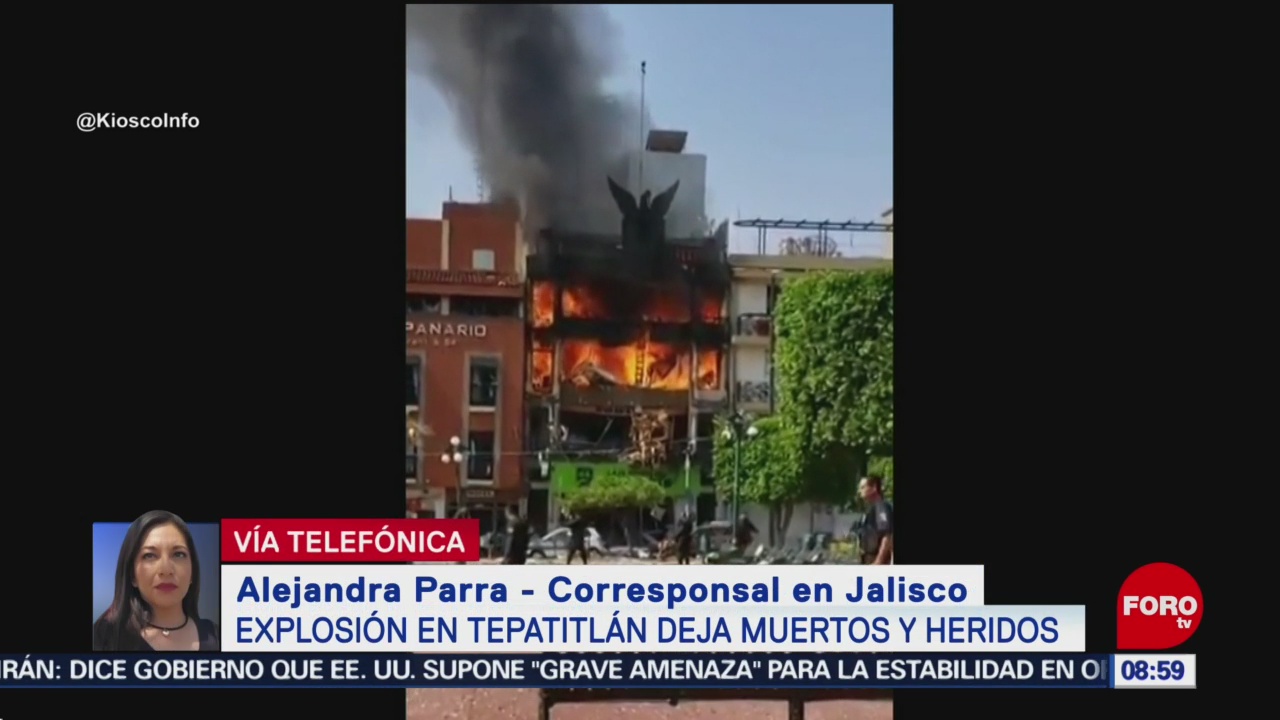 Suman 4 muertos por explosión en Tepatitlán de Morelos, Jalisco