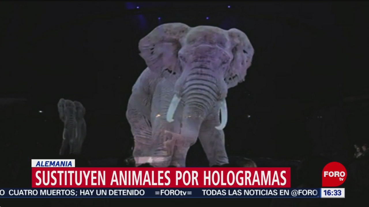 Foto: Sustituyen animales por hologramas en circo de Alemania