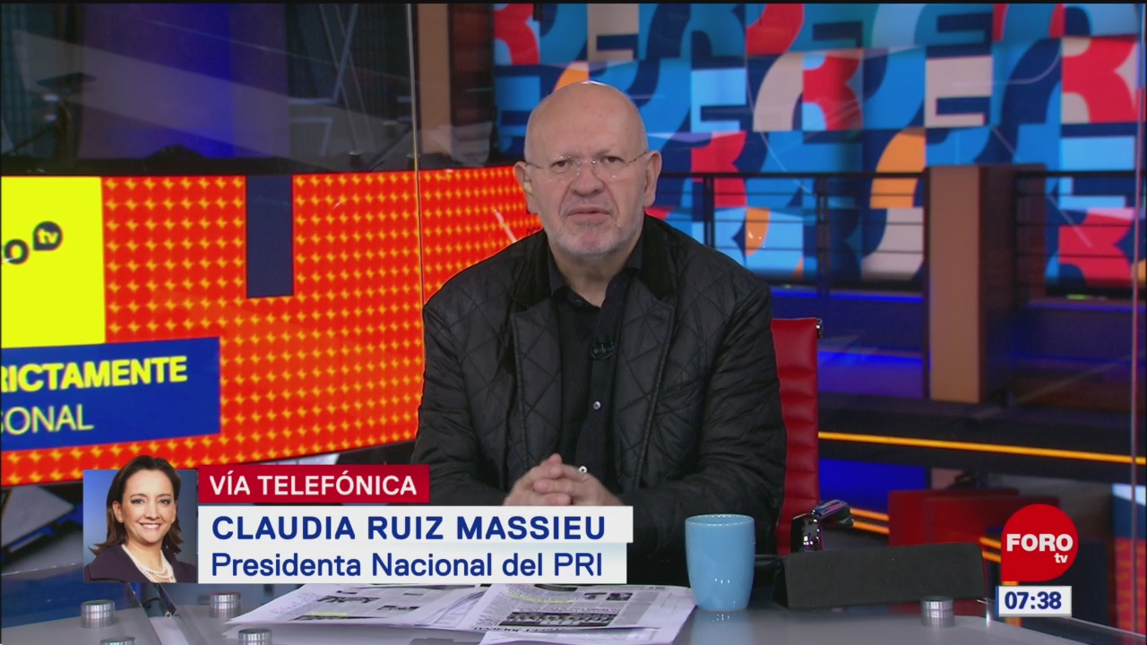 Tenemos que adaptar al PRI a la realidad del país: Ruiz Massieu