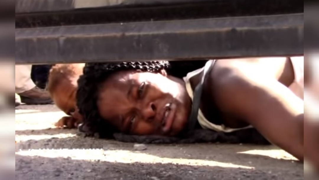 Migrante haitiana suplica por ayuda para su hijo en albergue de Chiapas