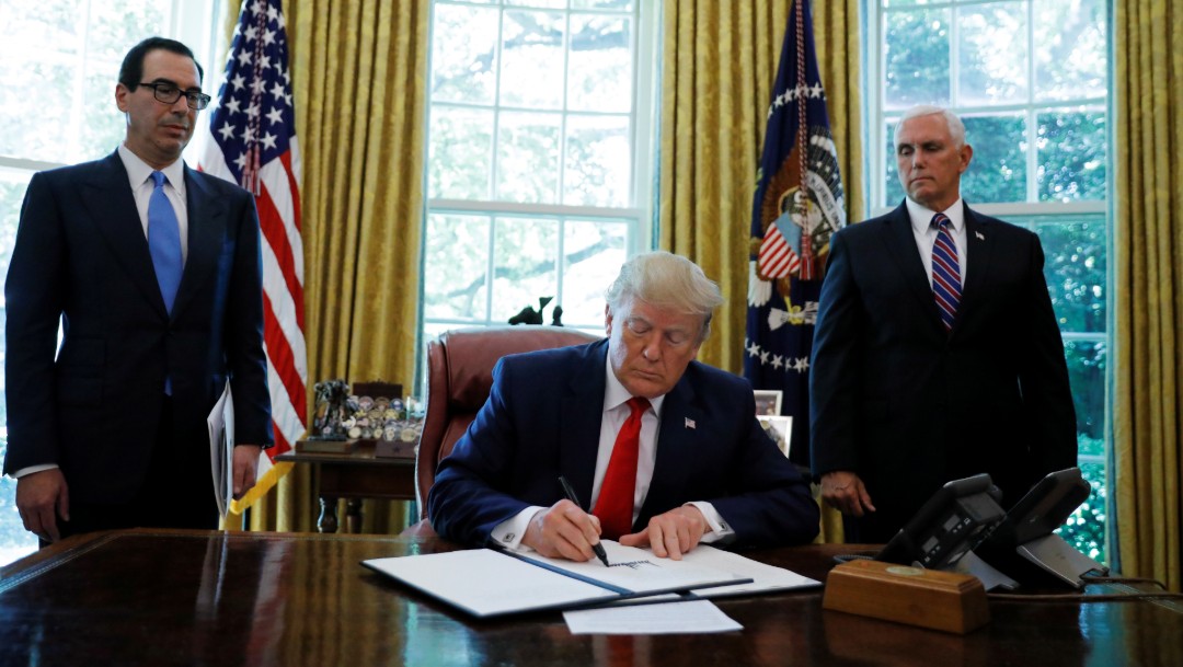 Trump anuncia sanciones contra líder supremo de Irán