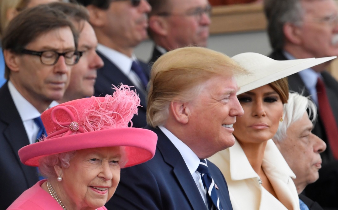 Isabel II y Trump encabezan conmemoración del aniversario del Día-D