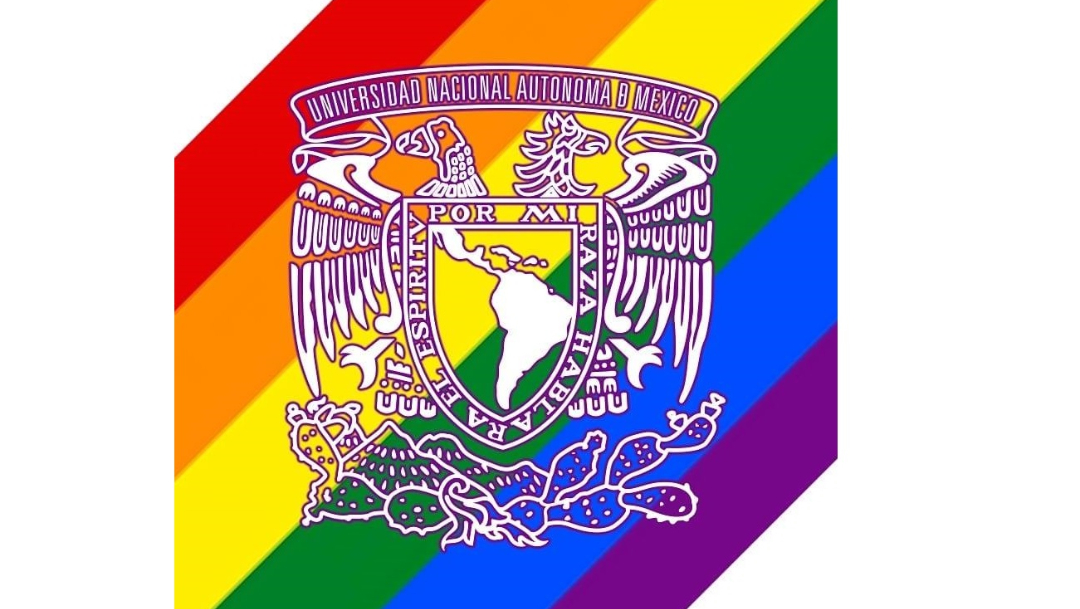 foto UNAM celebra diversidad sexual con colores de bandera LGBTI+ 28 junio 2019