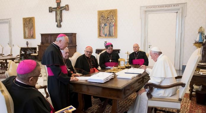 Foto: Representantes del Vaticano participan en reunión sobre Venezuela en Suecia, 15 mayo 2019