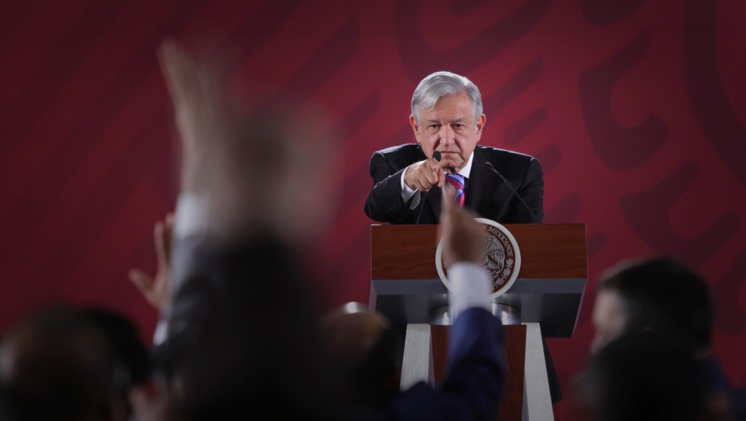 Foto: El presidente de México, Andrés Manuel López Obrador, 28 de junio de 2019, Ciudad de México 