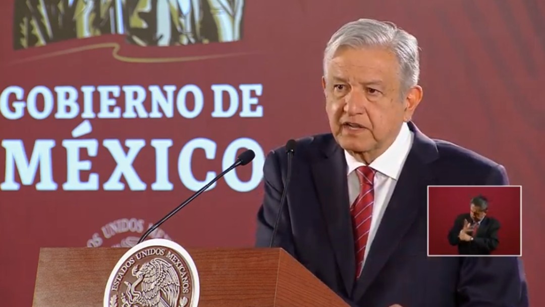 Foto: López Obrador en conferencia de prensa, 31 de julio de 2019, Ciudad de México