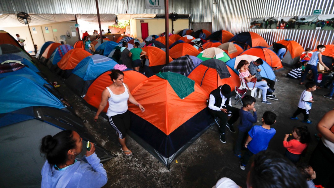 Foto: Albergue para migrantes en Tijuana, 9 de junio de 2019, México