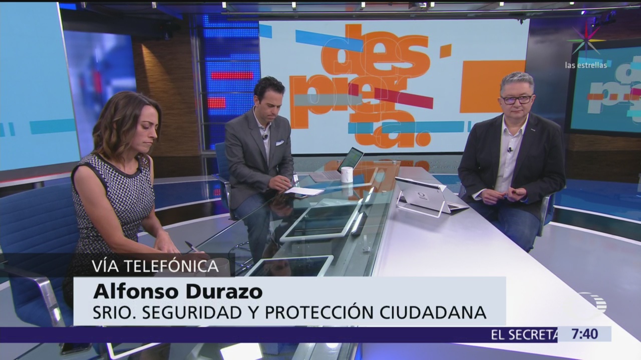 Alfonso Durazo: Vamos avanzando en pláticas con los policías federales que protestan