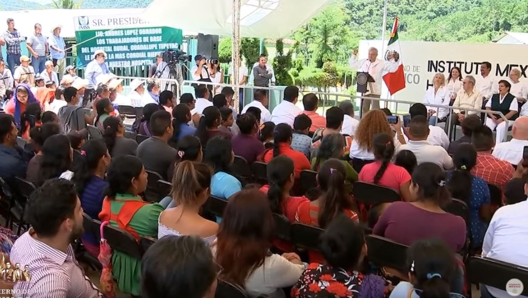 Foto: El presidente Andrés Manuel López Obrador tuvo actividades en el estado de Chiapas, el 6 de julio de 2019 (Gobierno de México YouTube)