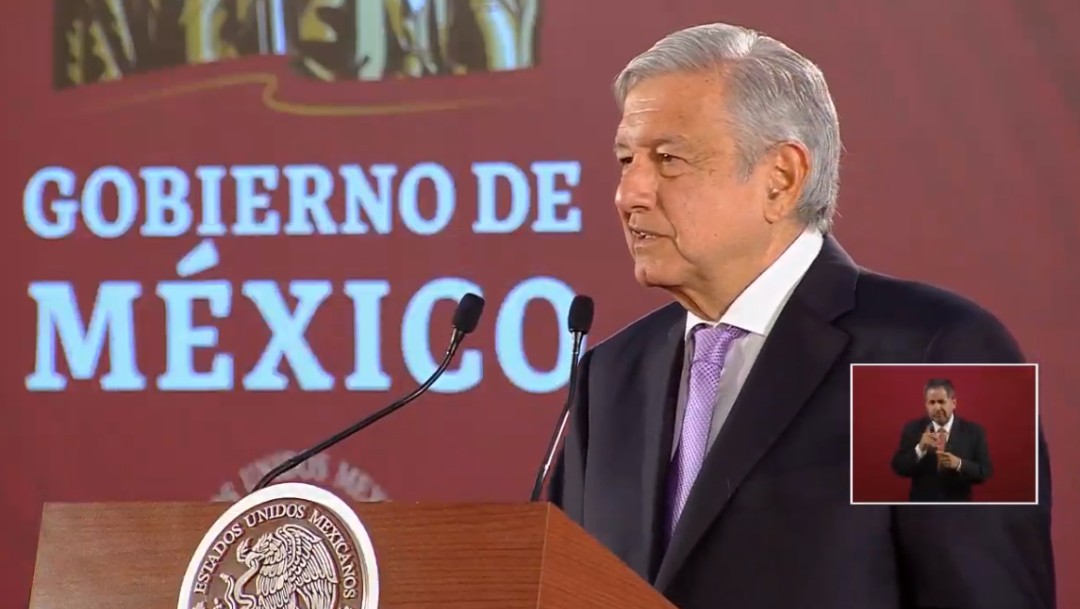 Foto: López Obrador en conferencia de prensa, 29 de julio de 2019, Ciudad de México