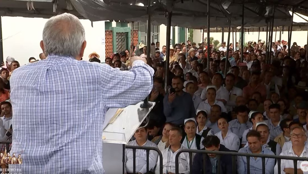 Foto: El presidente Andrés Manuel López Obrador reitera que continuará apoyando a los más necesitados, el 14 de julio de 2019 (Gobierno de México YouTube)