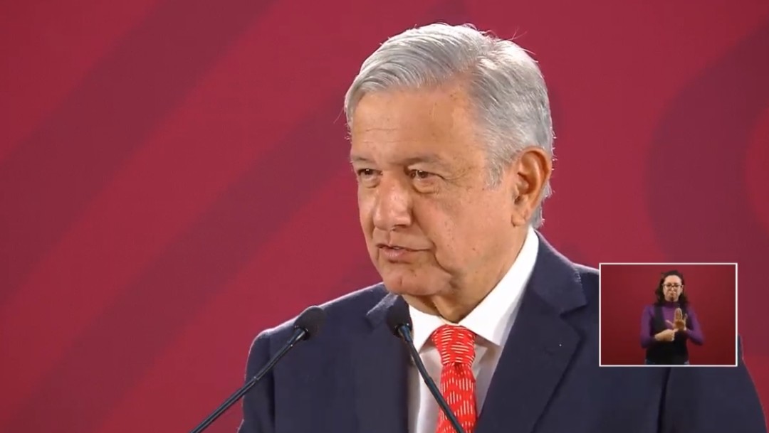 Foto: Andrés Manuel López Obrador en Palacio Nacional, 17 de julio de 2019, Ciudad de México