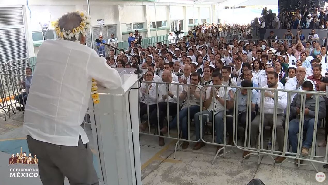 Foto: El presidente Andrés Manuel López Obrador tuvo actividades este domingo en Zongolica, Veracruz, el 28 de julio de 2019 (Gobierno de México YouTube)