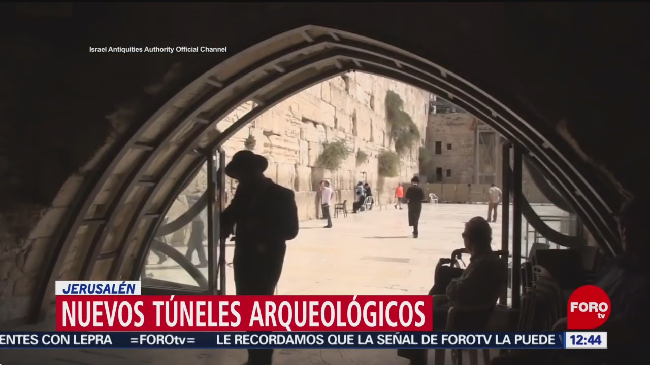 Apertura de túnel arqueológico bajo Jerusalén genera polémica