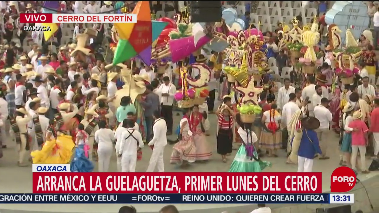 Arranca la fiesta de la Guelaguetza, en Oaxaca