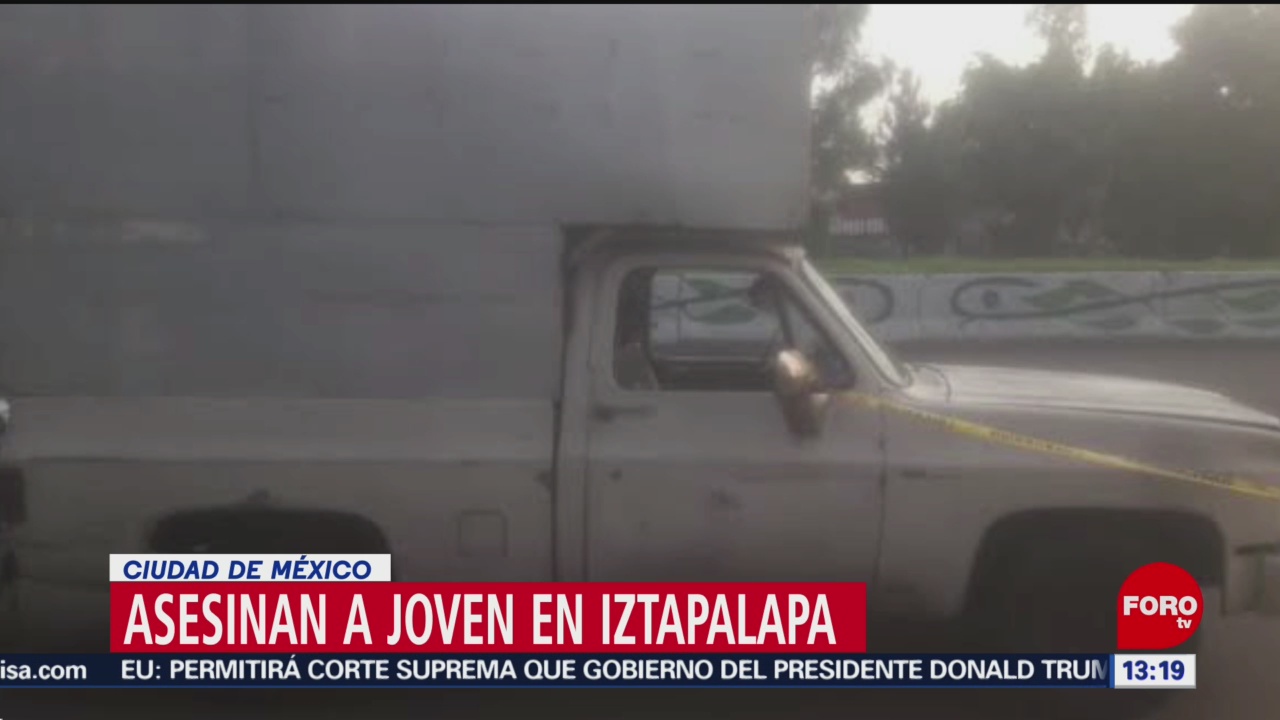FOTO: Asesinan a joven en Iztapalapa, Ciudad de México, 28 Julio 2019