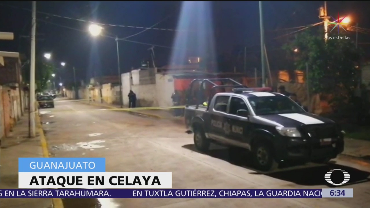 Ataque armado deja tres muertos en Celaya, Guanajuato