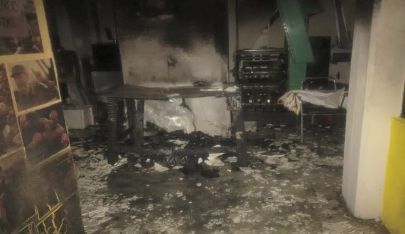 Atacan con bombas molotov instalaciones del periódico 'El Monitor de Parral'