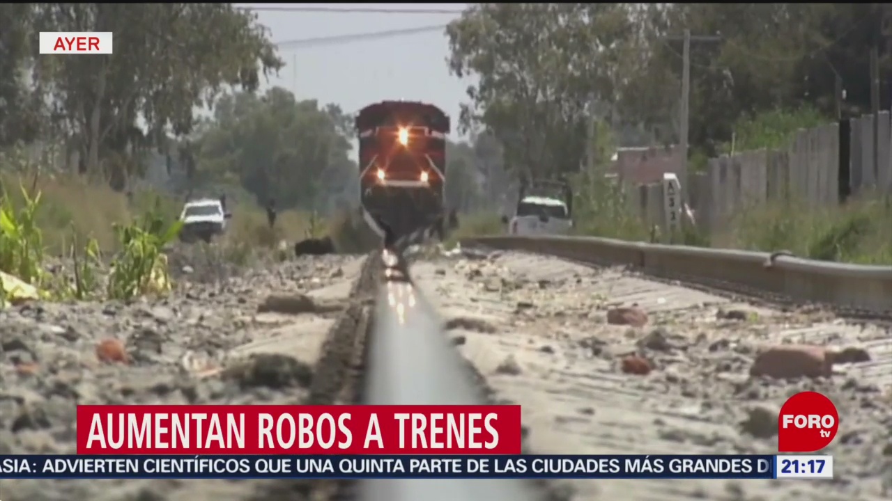 Foto: Aumenta Robo Trenes México 10 Julio 2019
