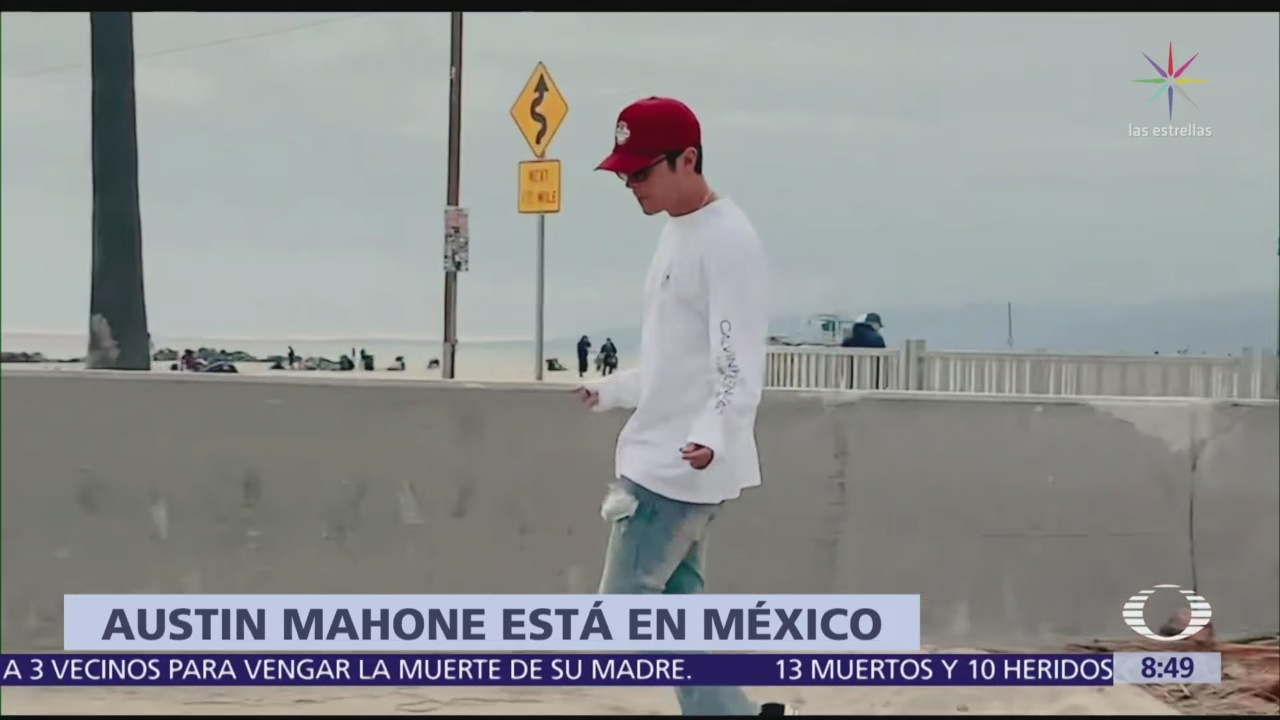 Austin Mahone en México tras tres años de ausencia