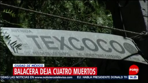 FOTO: Balacera deja cuatro muertos en una fiesta en CDMX, 20 Julio 2019