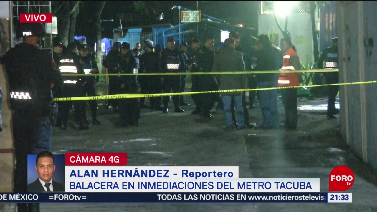 Foto: Balacera por intento de asalto en inmediaciones del Metro Tacuba