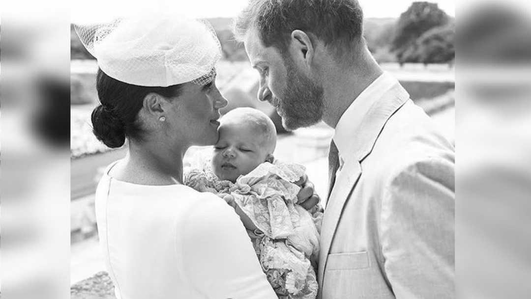 Foto: El príncipe Harry y Meghan, duques de Sussex, bautizaron a su primer hijo, 6 julio 2019