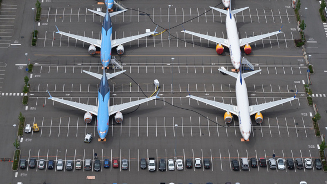 Imagen: Boeing tiene paralizadas las entregas del aparato a sus clientes, el 7 de julio de 2019 (Getty Images, archivo)