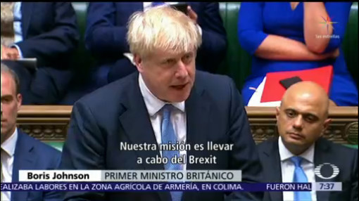 Boris Johnson hace su debut en el Parlamento británico