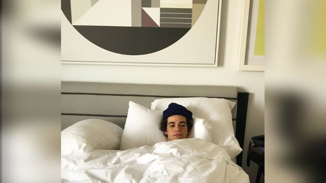 Foto: El actor subió una foto a su cuenta de Instagram, en la cual se le ve acostado en la cama, 7 julio 2019