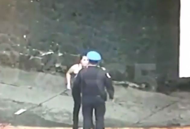 VIDEO: Momento de la captura de mujer que cometió ataque en Plaza Artz