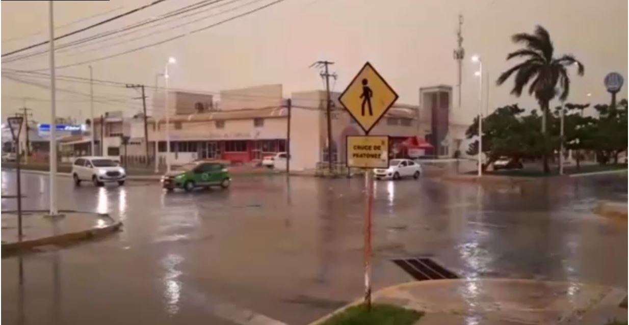Foto: La lluvia afectó diversos municipios del estado, 7 de julio de 2019 (Noticieros Televisa)