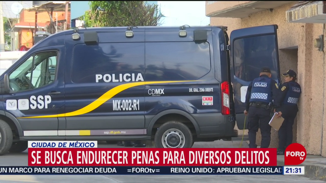 Foto: CDMX Busca Endurecer Penas Diversos Delitos 9 julio 2019