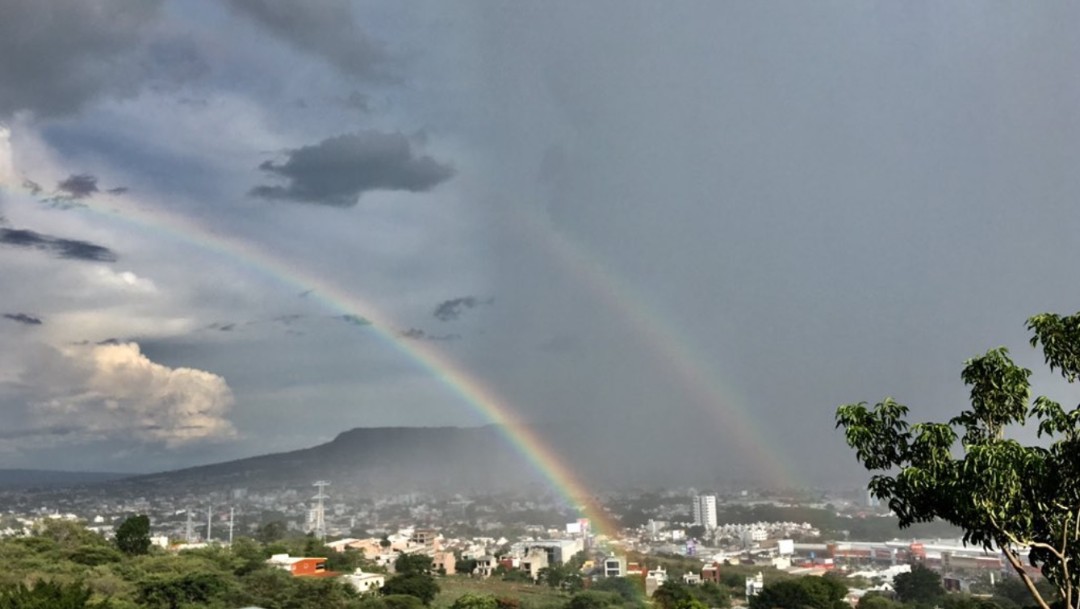 Fuerte lluvia provoca encharcamientos y caída de árboles en Tuxtla Gutiérrez, Chiapas
