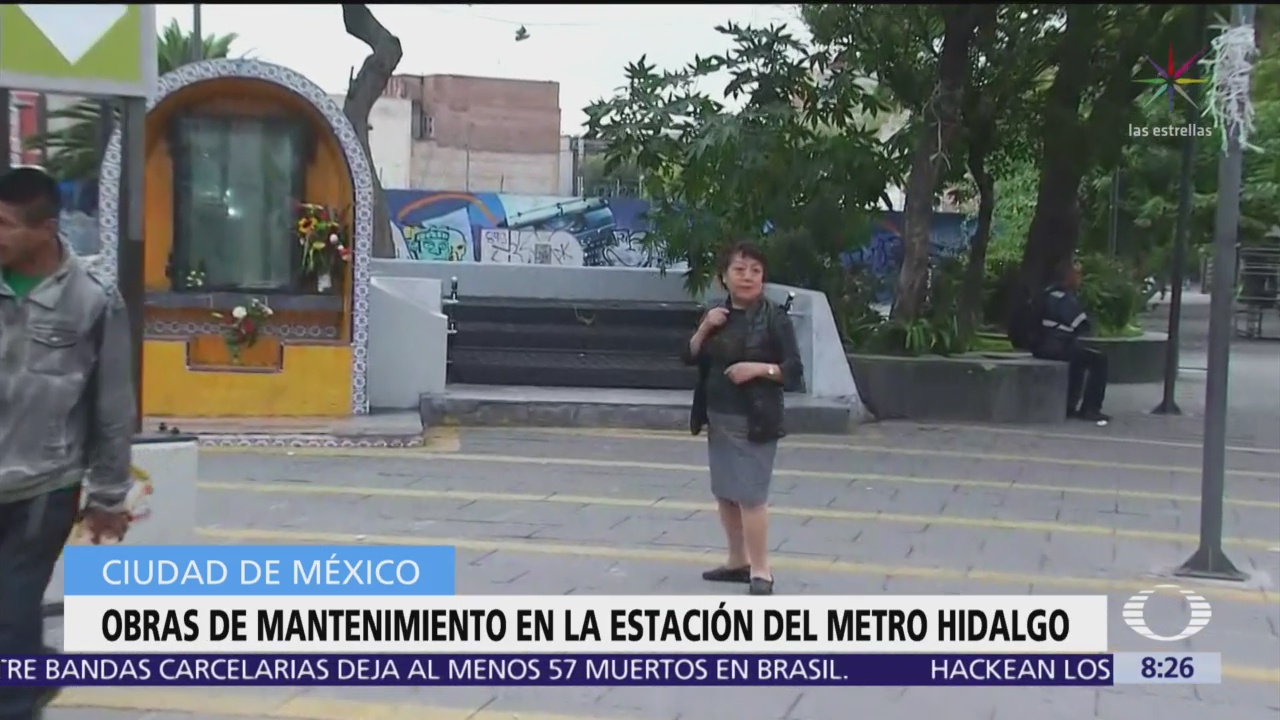 Cierran Metro Hidalgo por obras de mantenimiento