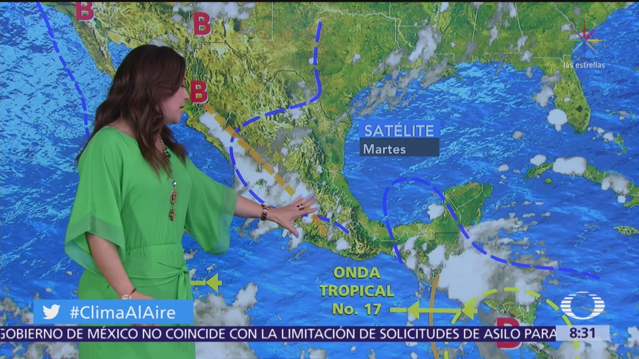 Clima Al Aire: Lluvias muy fuertes en gran parte de México