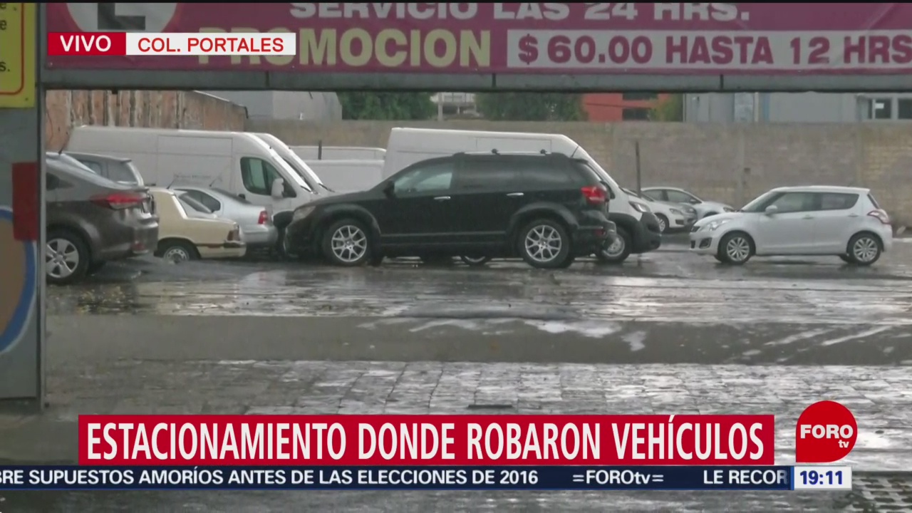 Foto: Roban Vehículos Estacionamiento Portales Cdmx 18 Julio 2019