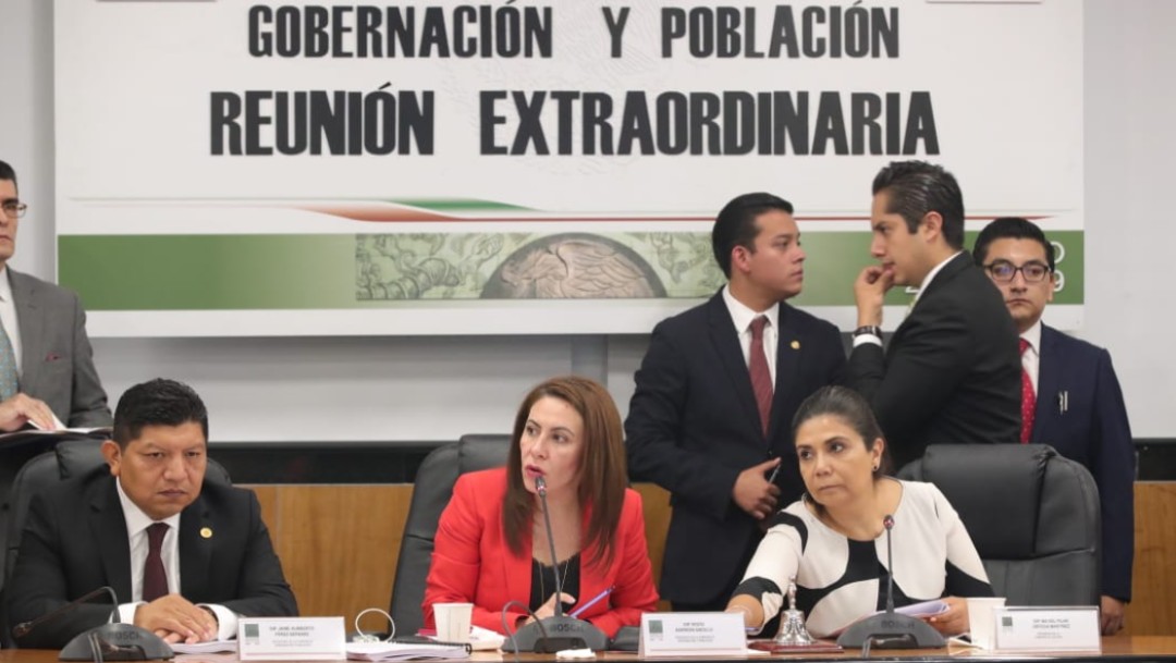 Foto: Comisiones unidas de Justicia y de Gobernación y Población de la Cámara de Diputados, 25 de julio de 2019. Ciudad de México