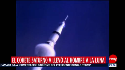 Foto: Cohete Saturno V Usado Misión Apolo 11 16 Julio 2019
